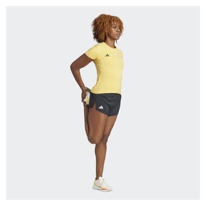 Short splité Femme adidas Performance Adizero 3in Noir