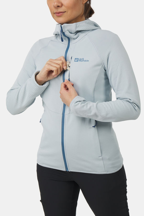 Jack Wolfskin Jack Wolfskin Kolbenberg Hooded FZ Fleecevest Dames