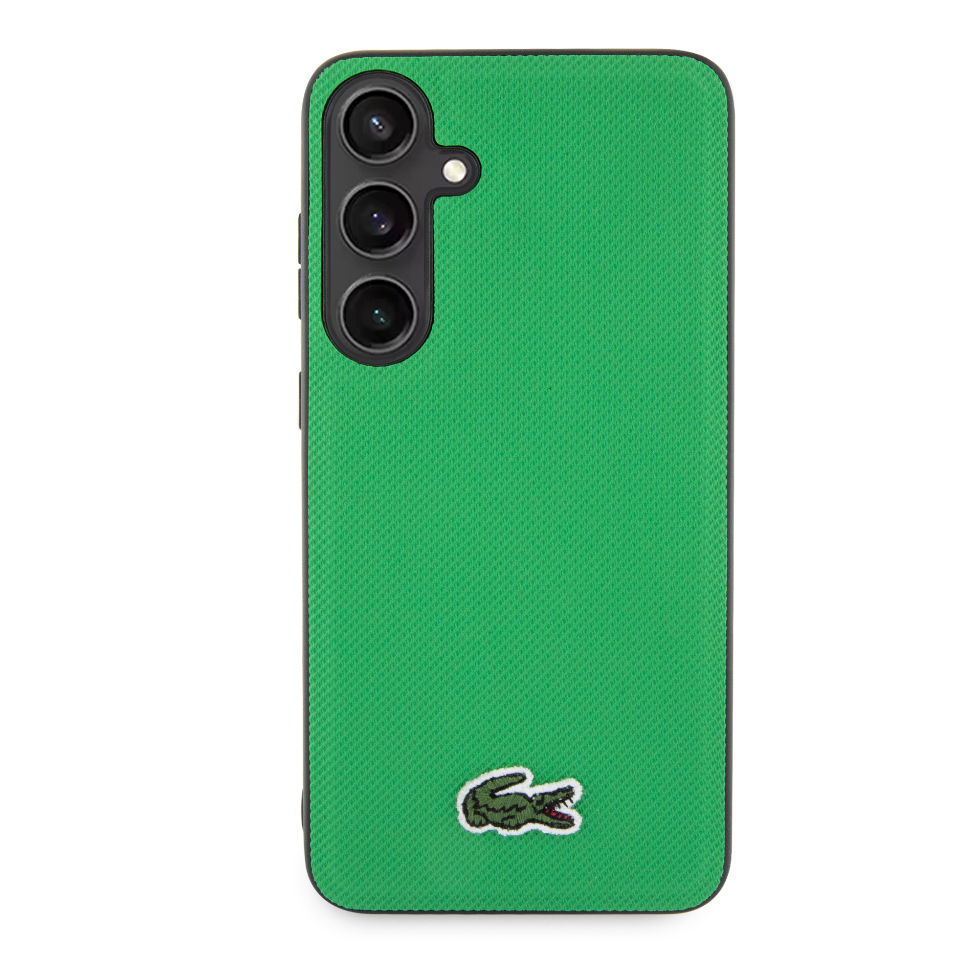 Samsung Galaxy S24  Plus Hardcase Hülle Iconic Petit Pique MagSafe-Modul (LCHMS24MPVCN) - Grün