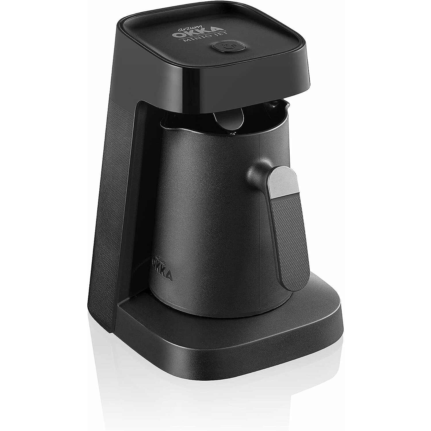 ARZUM türkische Kaffeemaschine, türkische Kaffeekanne, 400 W Silber