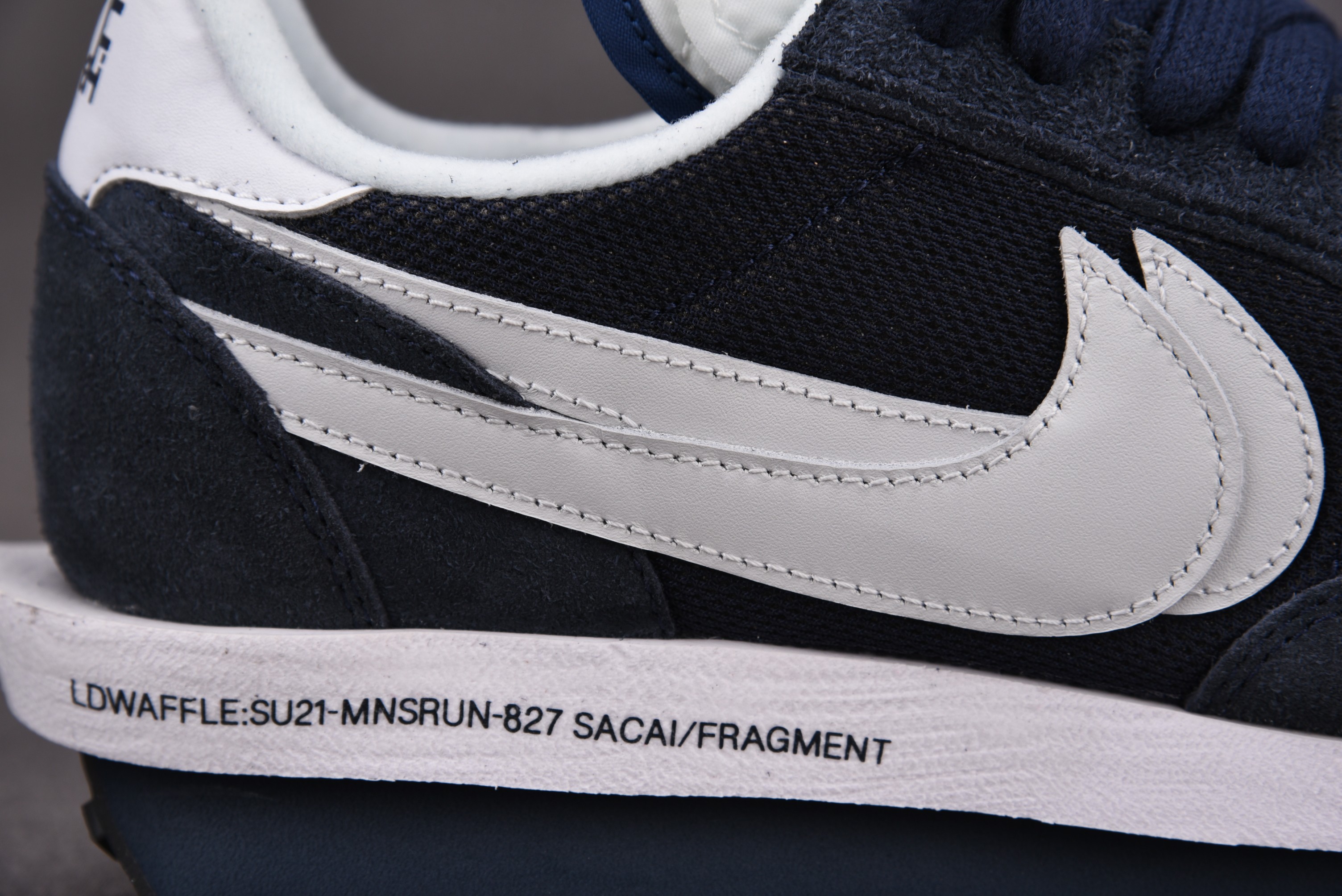 Nike LD Waffle SF Sacai Fragment Blue Void