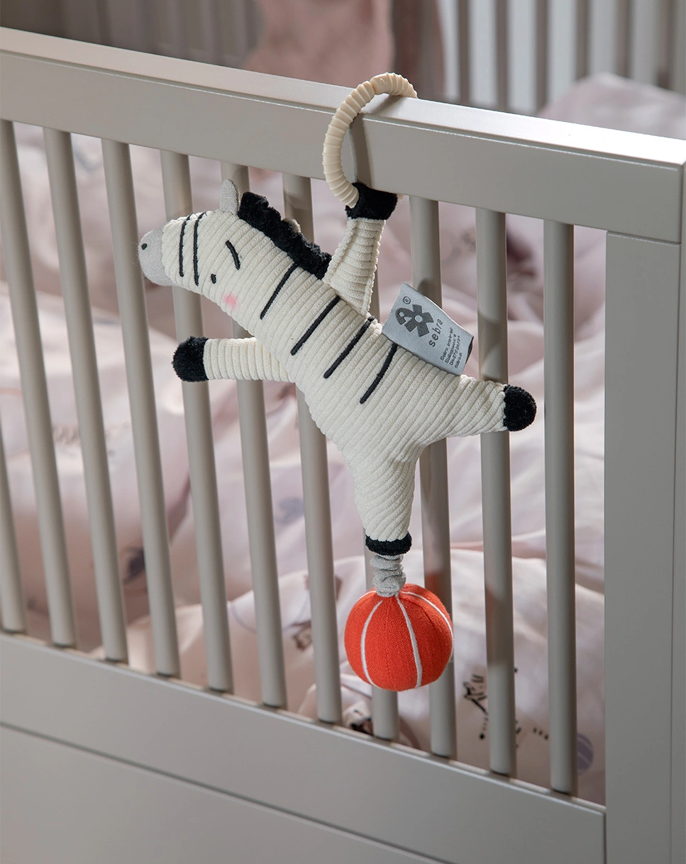 Spieluhr ZEBRA in schwarz/weiß