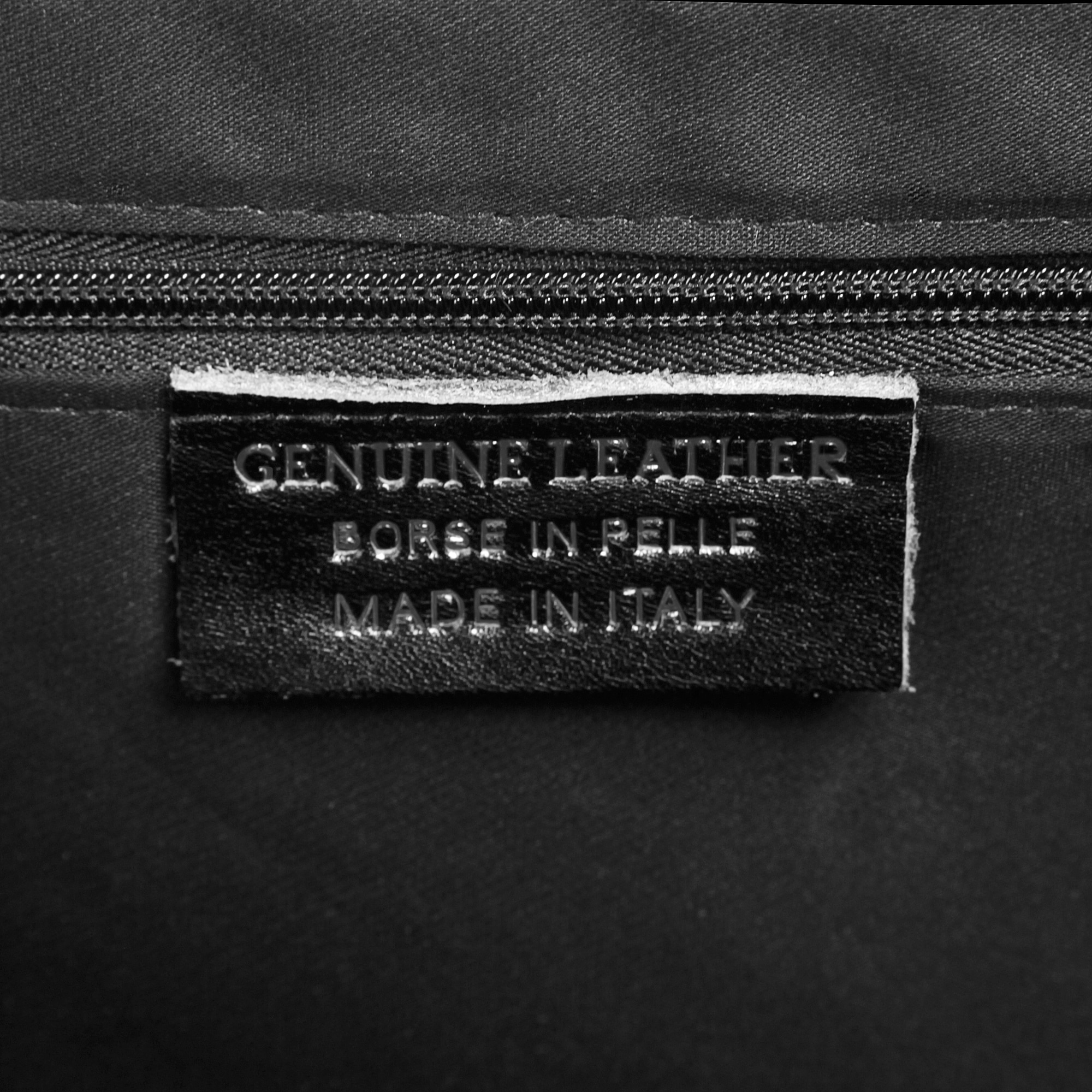 Cluty Aktentasche echt Leder, Made in Italy