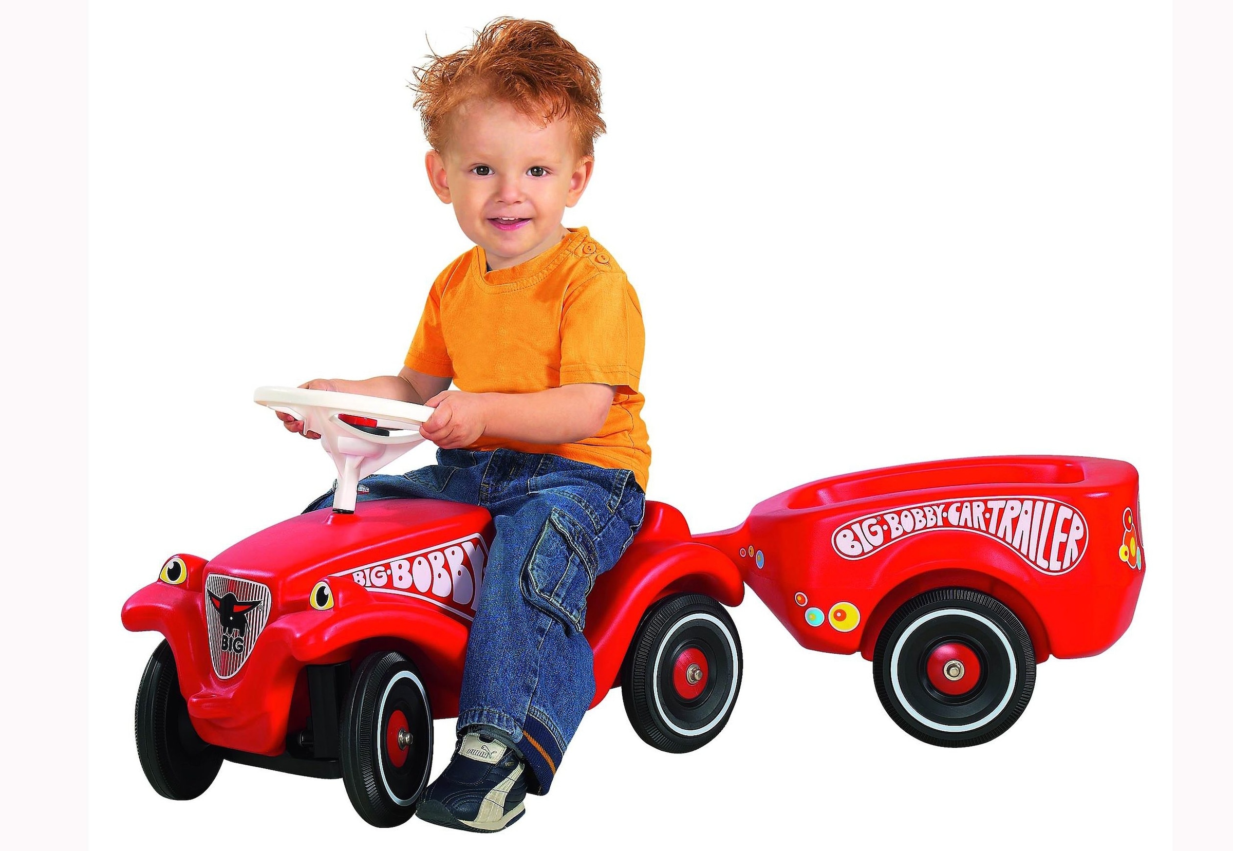 BIG Kinderfahrzeug-Anhänger »BIG Bobby-Car-Trailer« Made in Germany