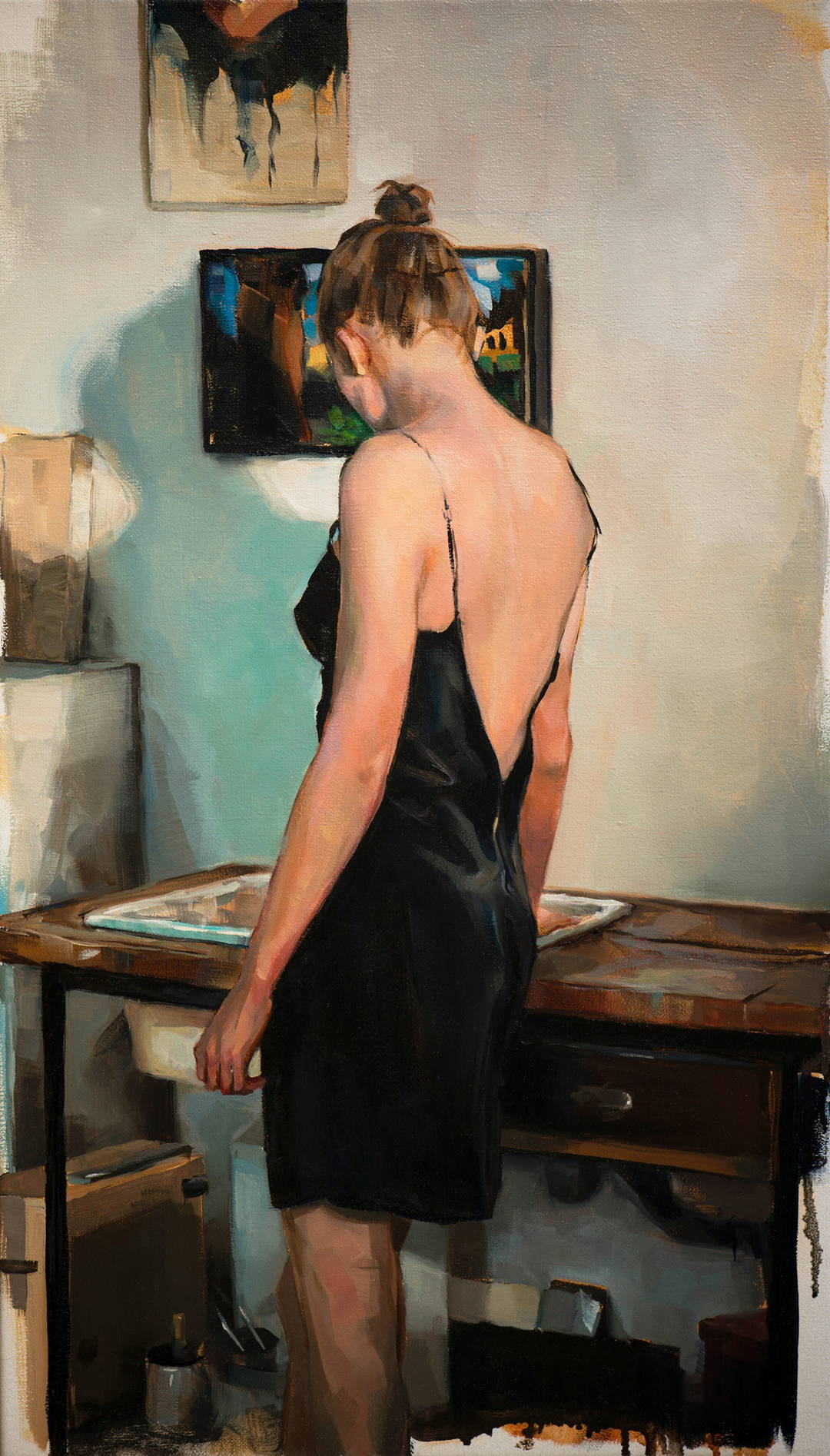 Vor der Spüle im Atelier by Edward B. Gordon - Limited Edition. Edition of: 150. Signed.