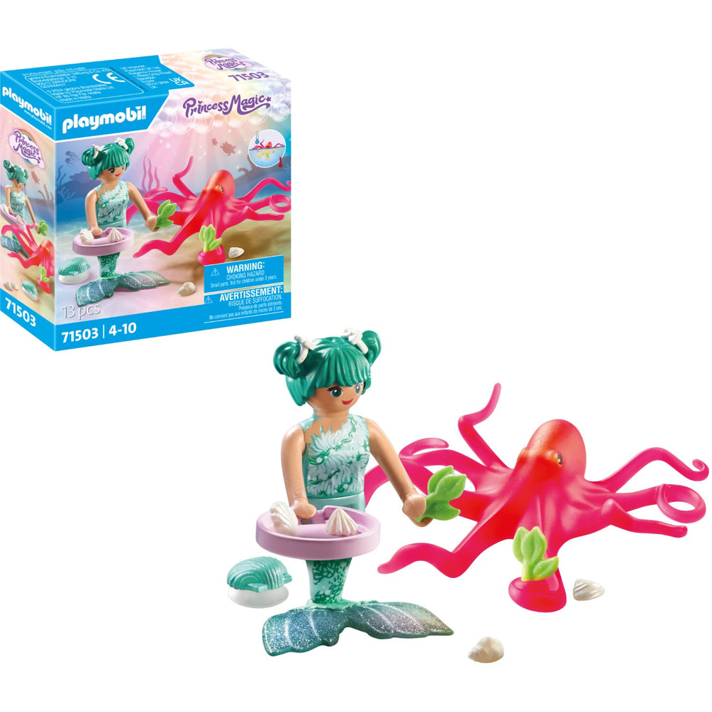 Køb Playmobil® Mermaid With Colour-Changing Octopus