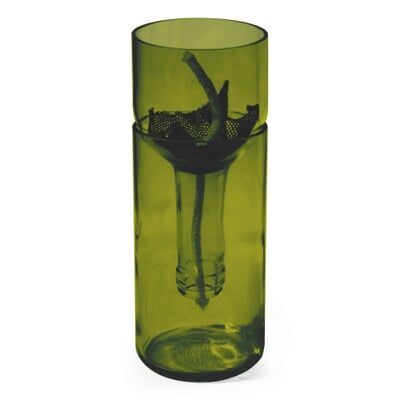 Pflanzgefäß Self Watering Bottle, Grün