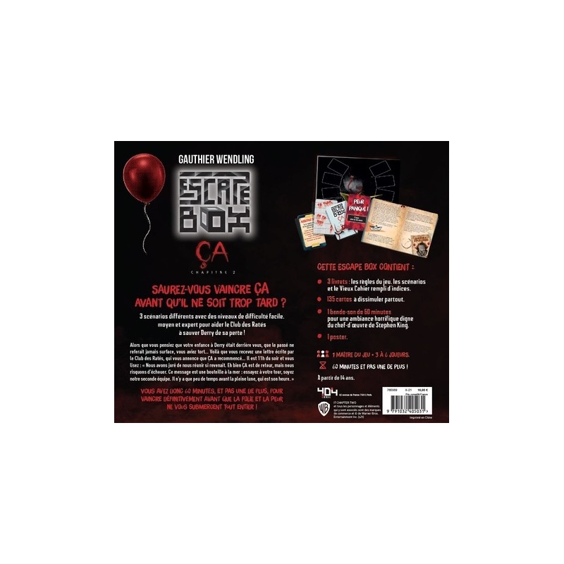 Escape box - Ça Chapitre 2