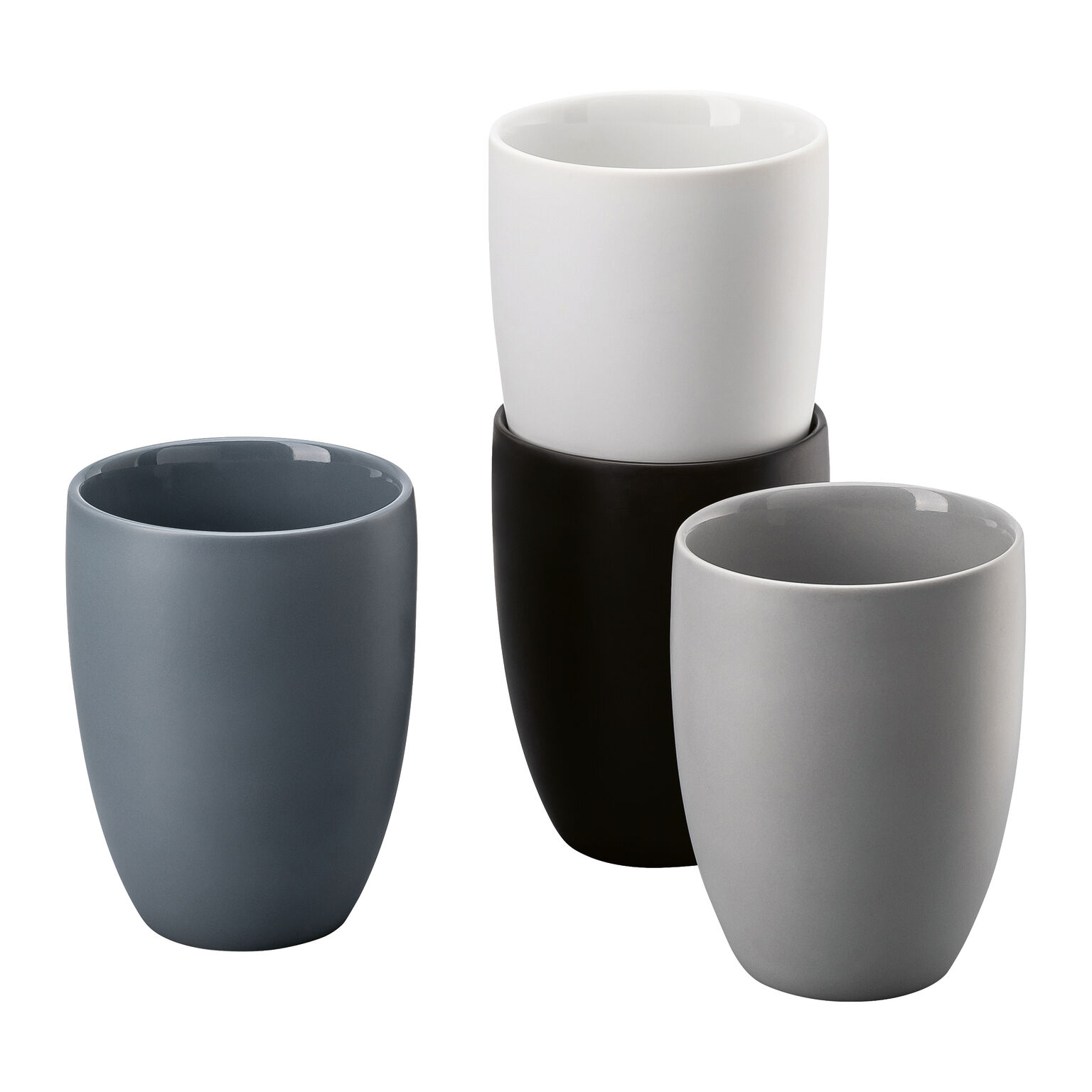 the mug+ Mixed Set 4 Becher doppelwandig