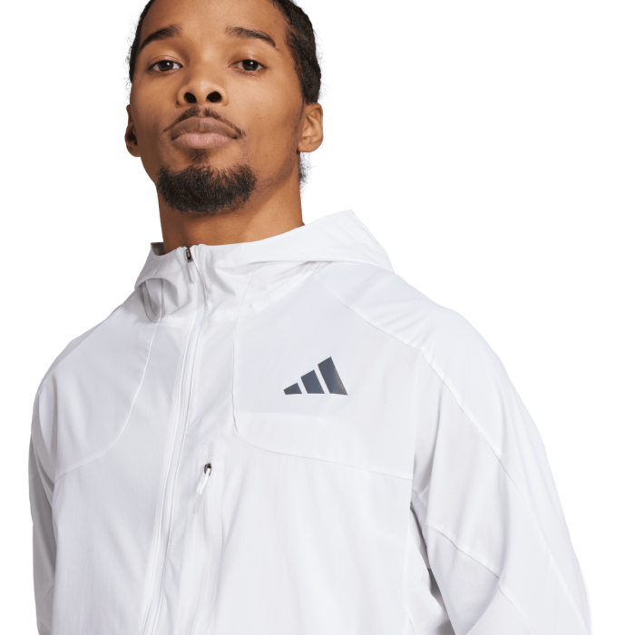 adidas Herre Jakker Adizero Jacket Hvid