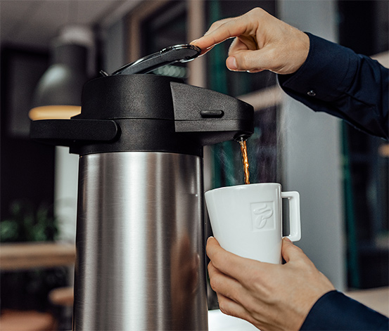 Pumpthermoskanne »Tchibo Businessline«, 2,2 L