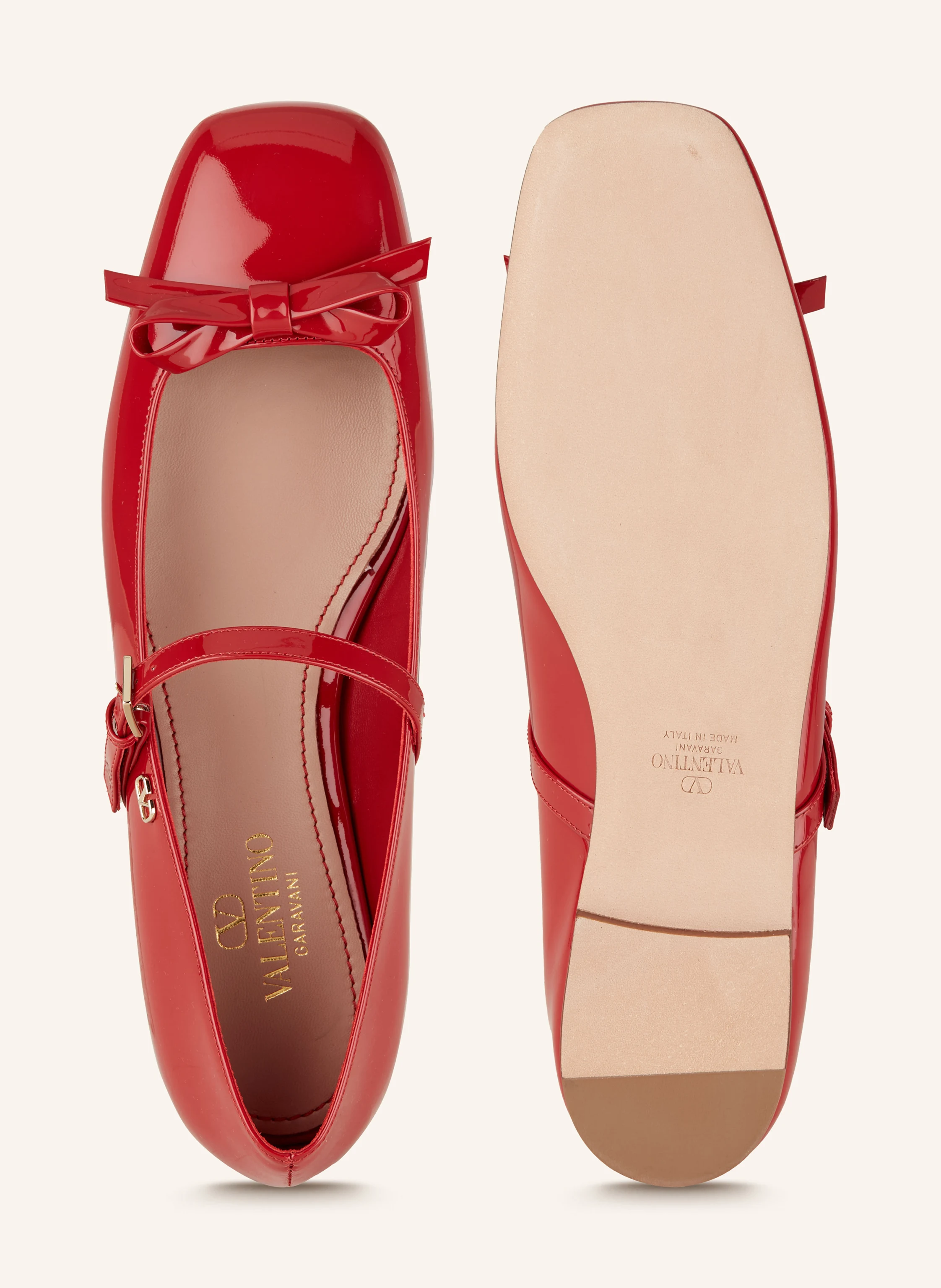 VALENTINO GARAVANI Mary-Jane-Ballerinas VLOGO