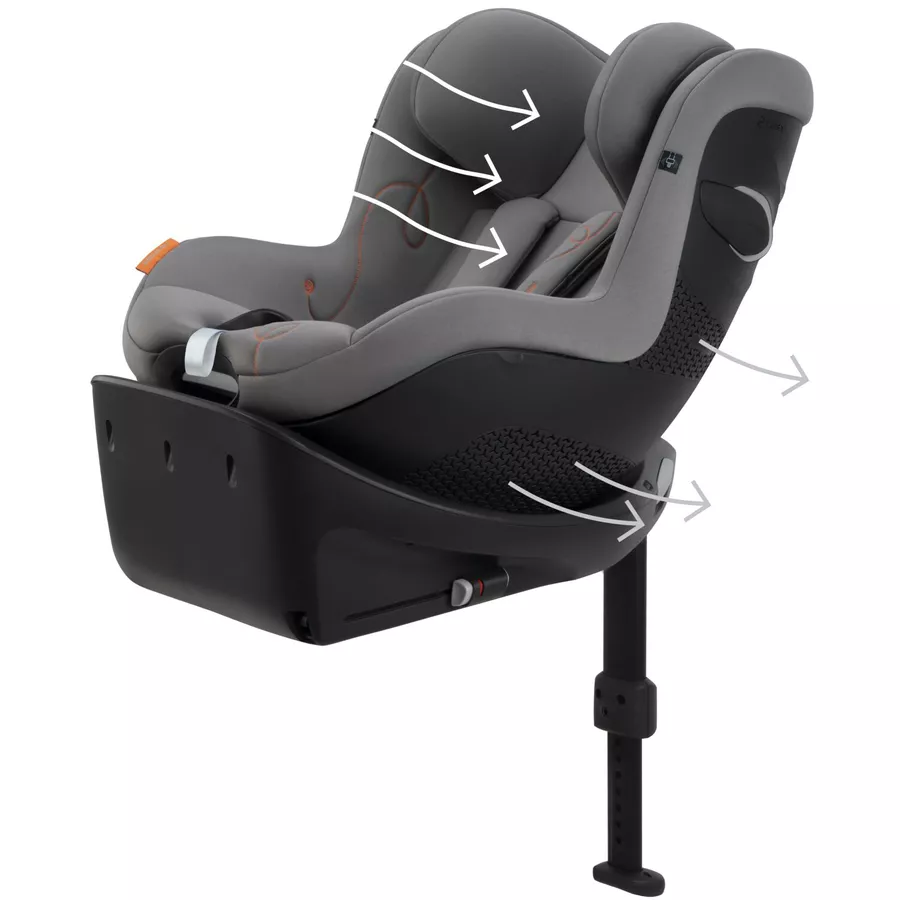 cybex GOLD Reboarder Sirona Gi I-Size Lava Grey