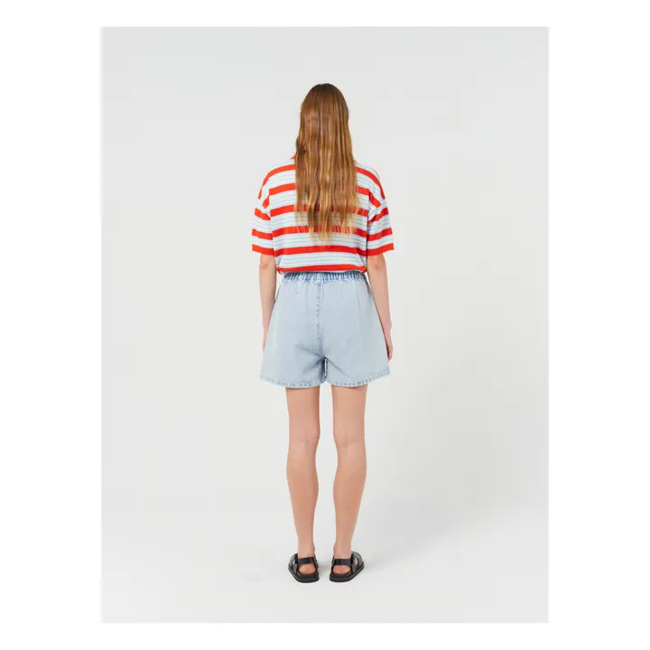 Bobo Choses Short Denim x Smallable | Bleu Clair