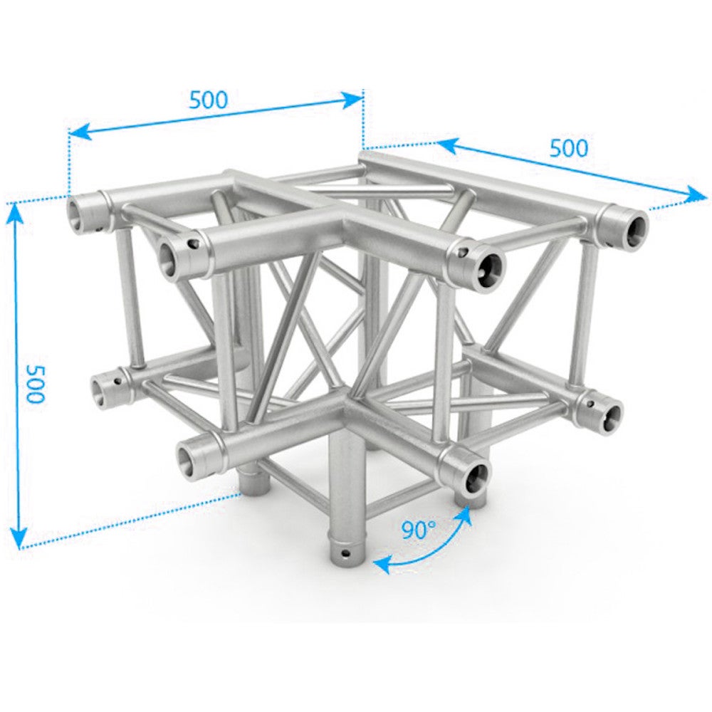NEXT Truss NH34-L90D 3-weg vierkant trussdeel