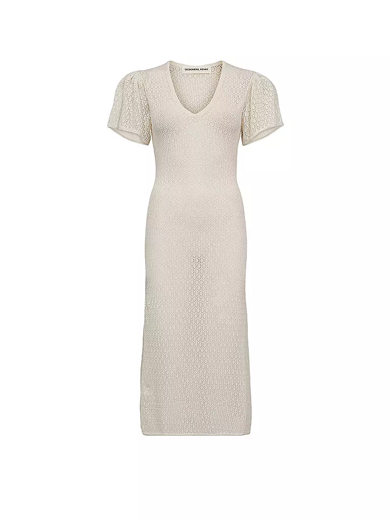 DESIGNERS REMIX Maxikleid TALIANA POINTELLE creme
