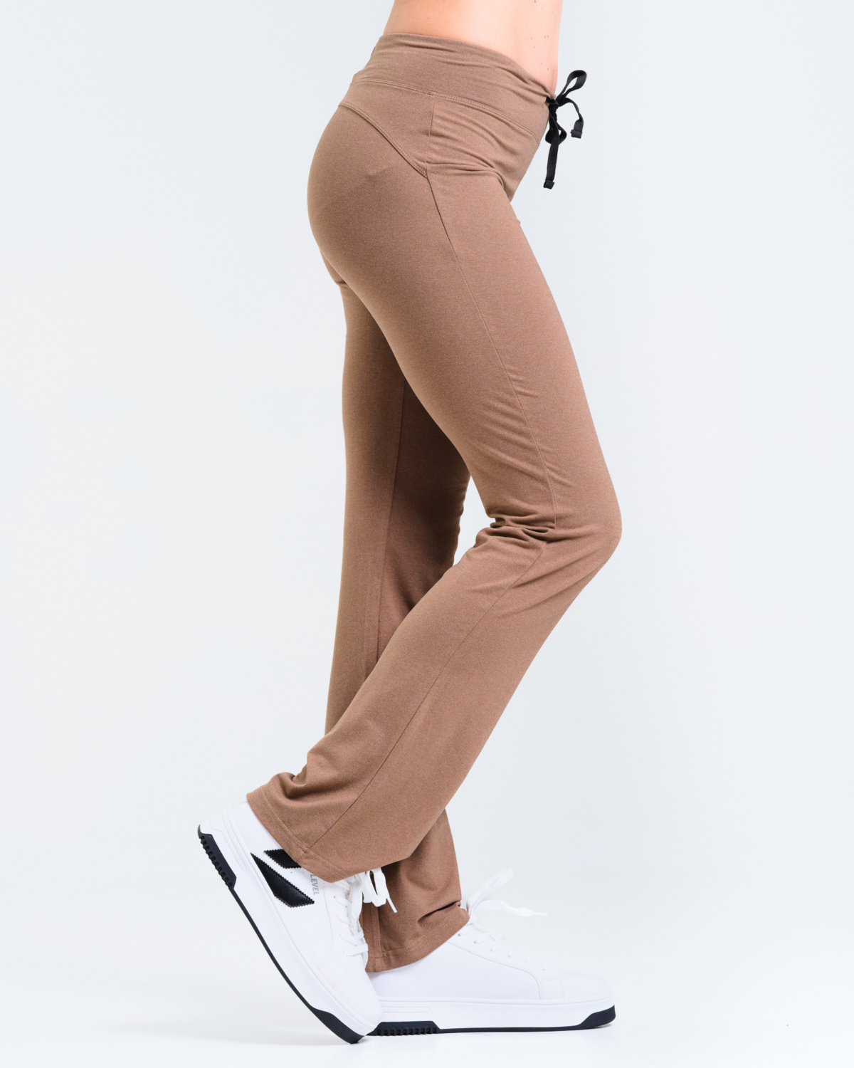 LEVITY Calm Straight Leg Pants 2.0 Mole Brown Marl