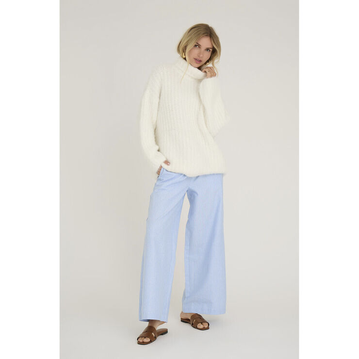 A-VIEW Orchid knit White
