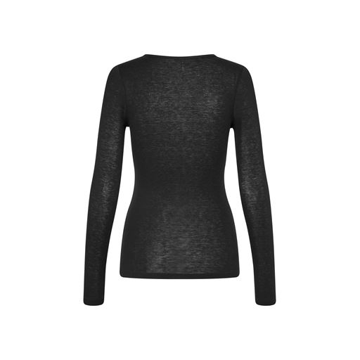 Samsøe Samsøe Sadou Langærmet T-shirt, Black, XL