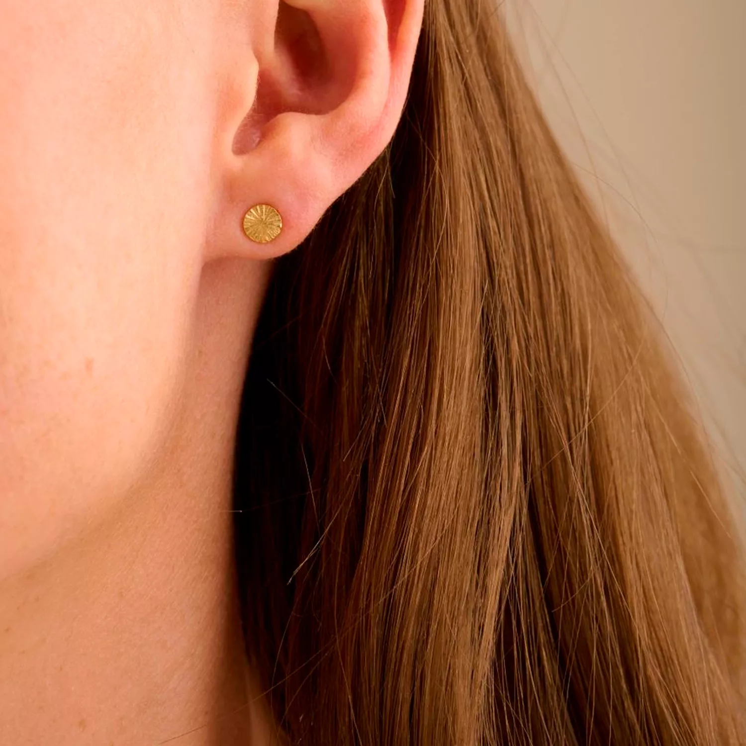 Pernille Corydon Mini Starlight Øreringe 18 kt. Forgyldt Sølv e-376-gp