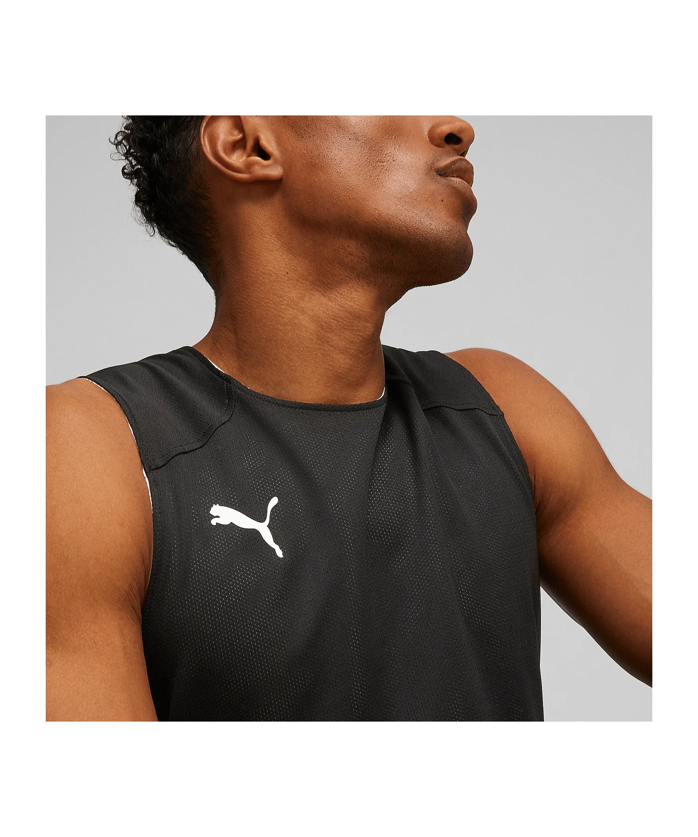 PUMA Hoops Team Reverse Trikot Schwarz F01