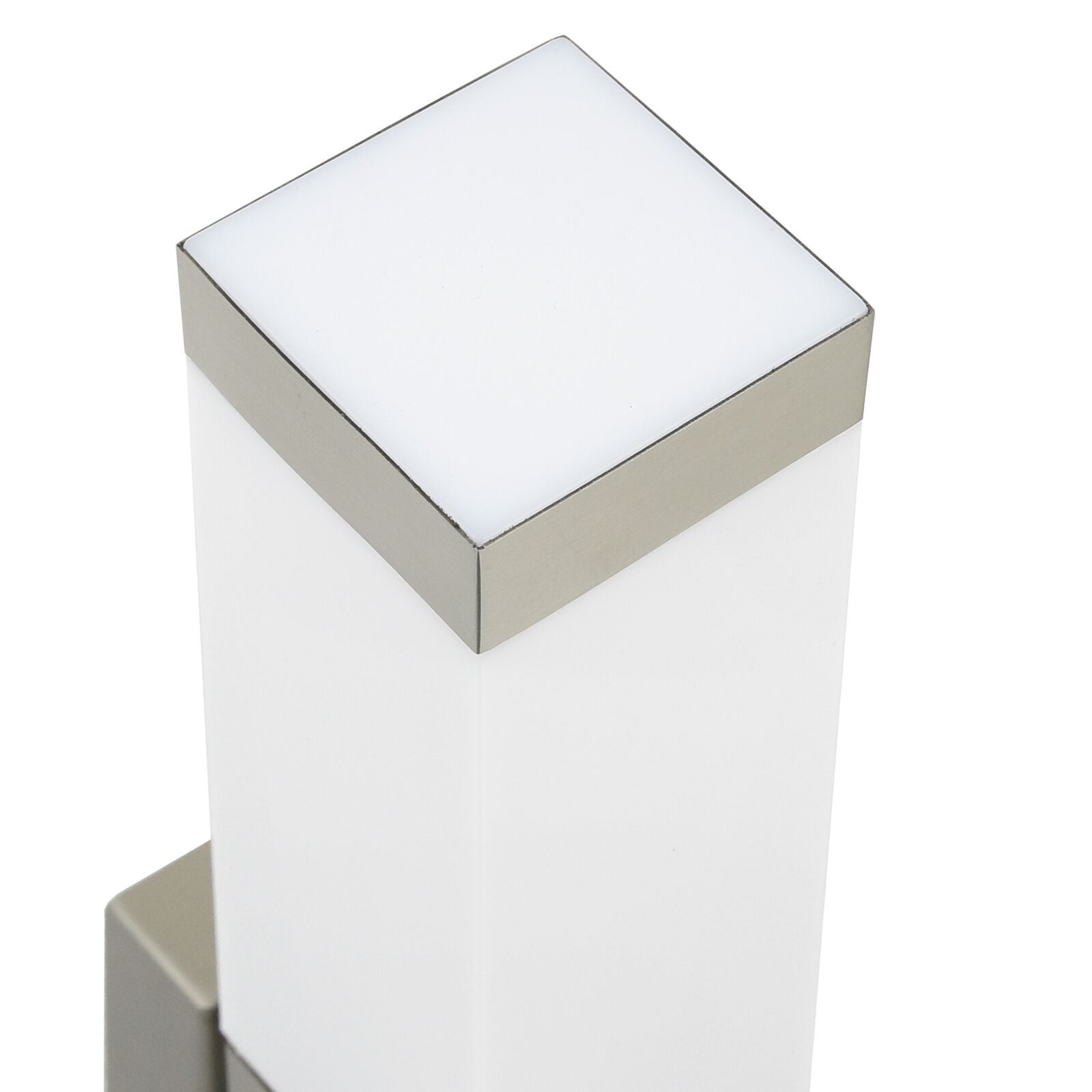 vidaXL Buitenwandlamp Zilver 10,5 x 6 x 35 cm Roestvrij staal