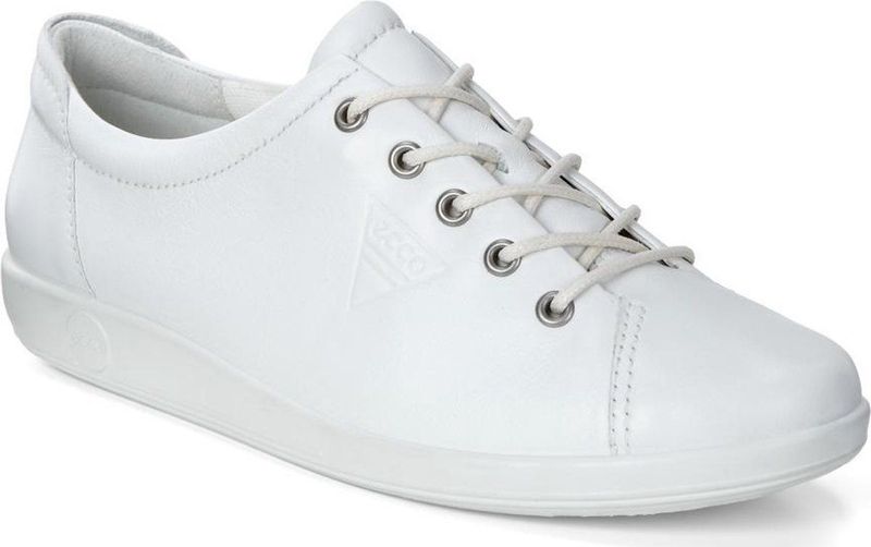 ECCO - Soft 2.0 - Sneaker - White - Leer