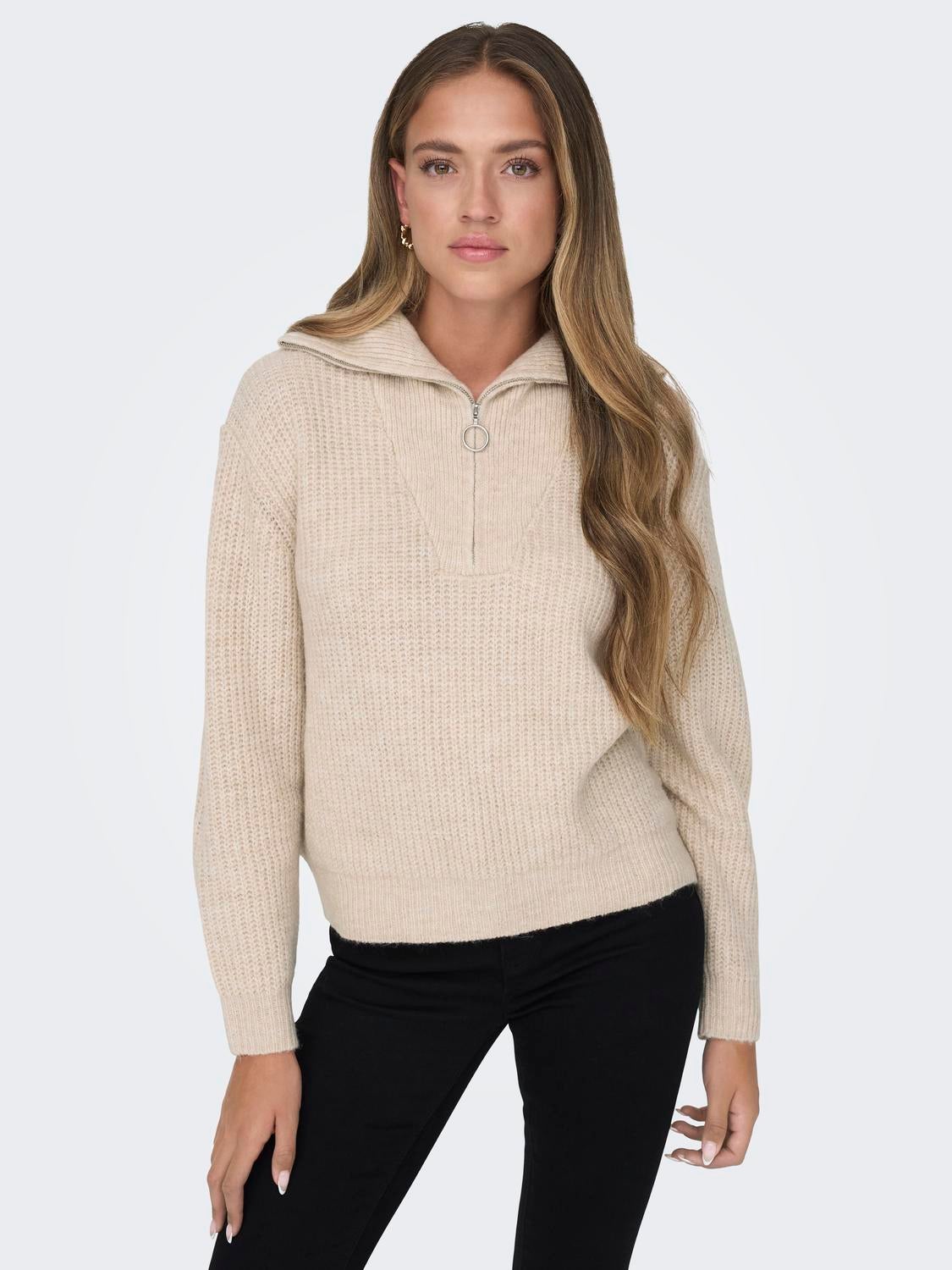 ONLBAKER Strickpullover Cloud Dancer