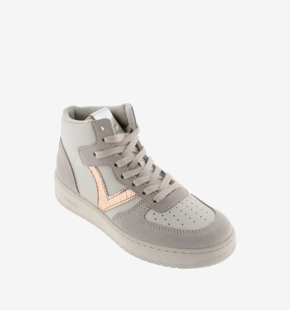MADRID SPLIT LEATHER & METAL MID BOOTHIELO