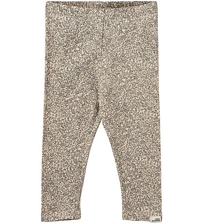 Sofie Schnoor Leggings - Nalinesb - Beige m. Blumen
