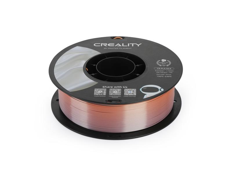 Creality Filament PLA, Silk Regenbogen, 1.75 mm, 1 kg 1.75 mm PLA Filament für 3D Drucker