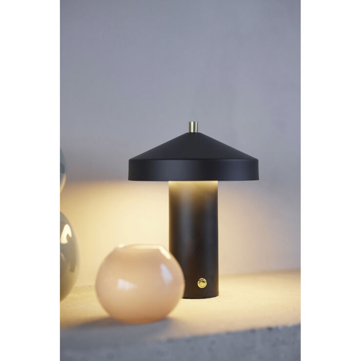 OYOY Living Design Hatto Portable Table Lamp Black