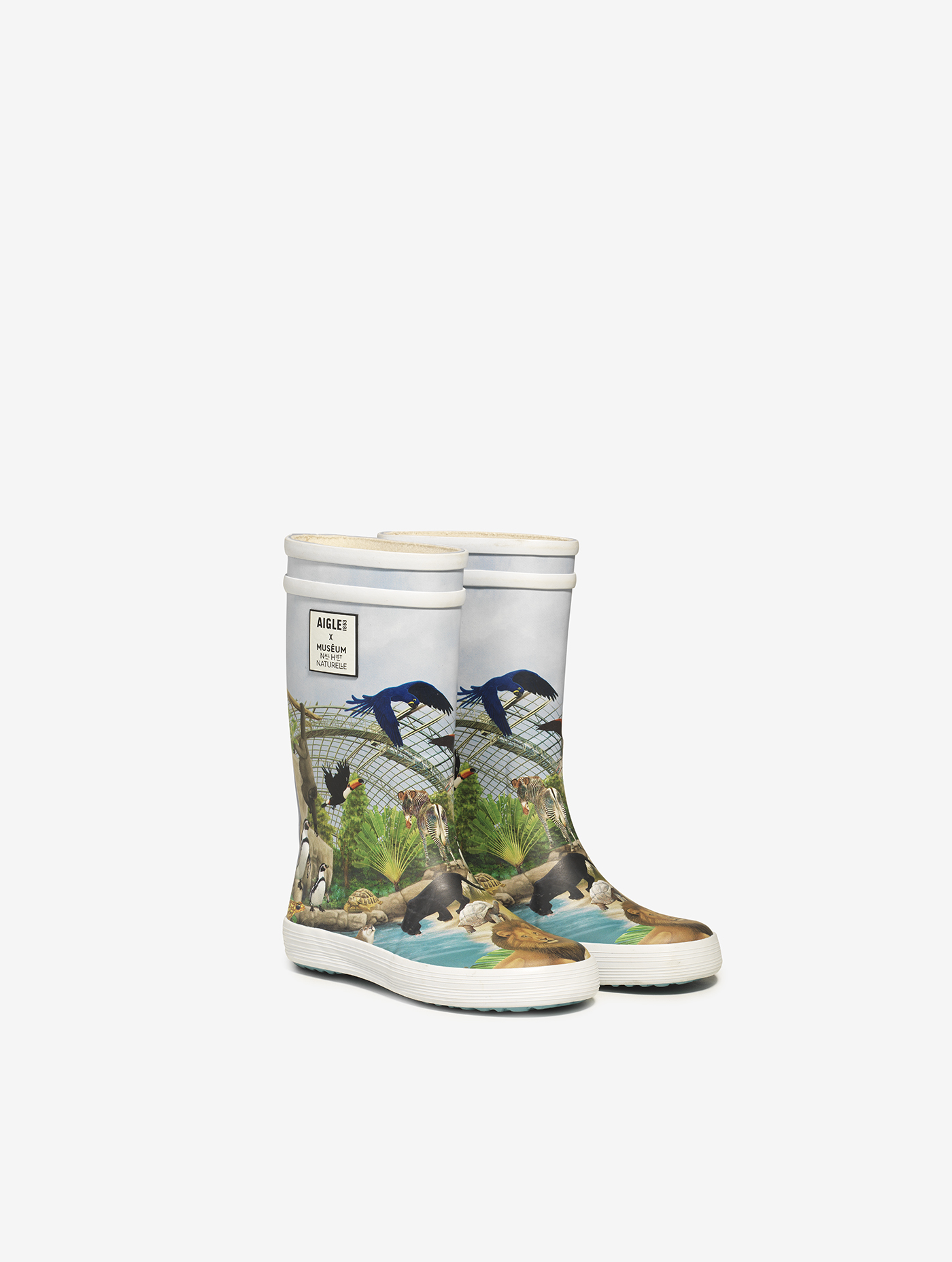 L'iconique botte enfant, en version imprimée ZOO