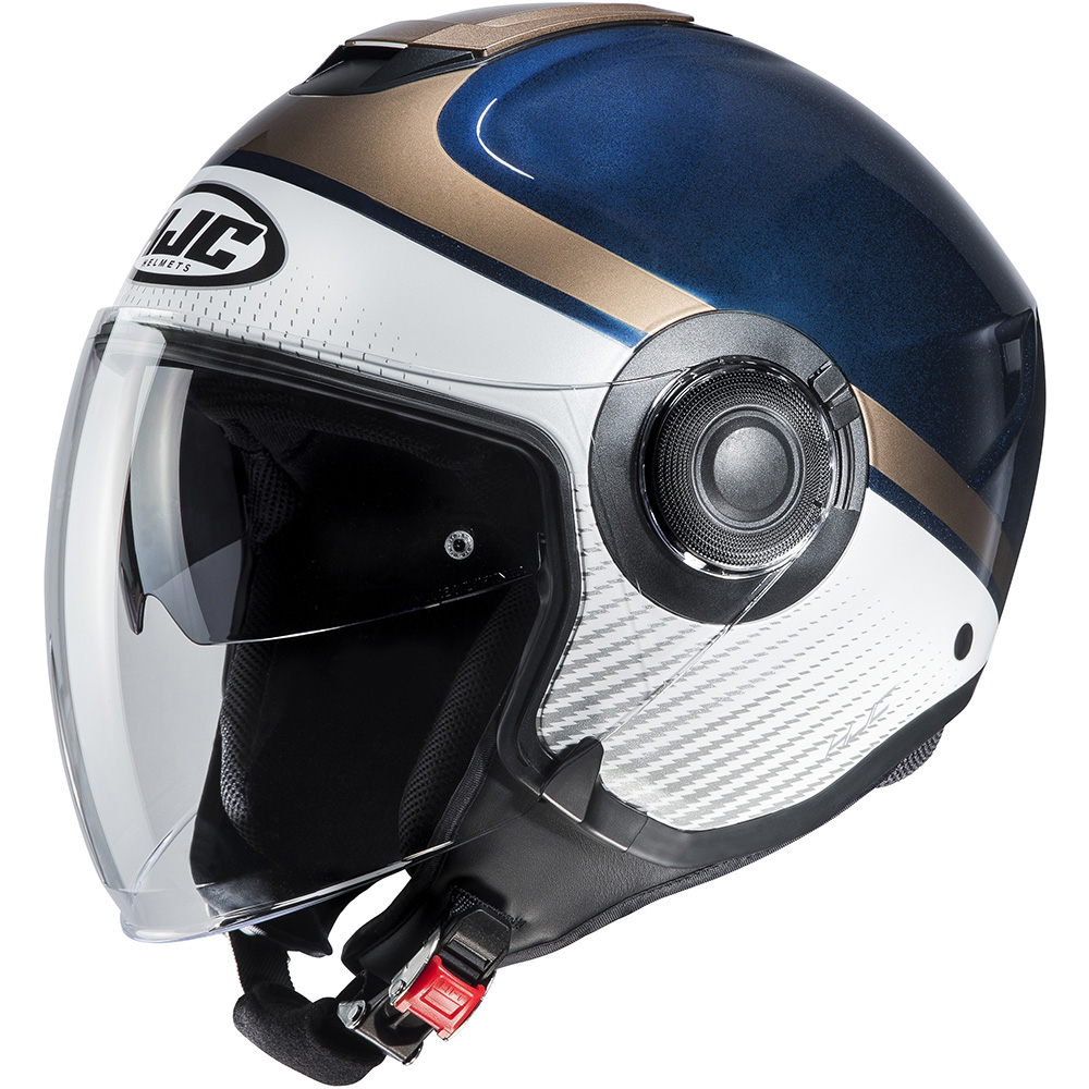 HJC - Casque i40 Wirox MC2 / Bleu / Marron / Blanc