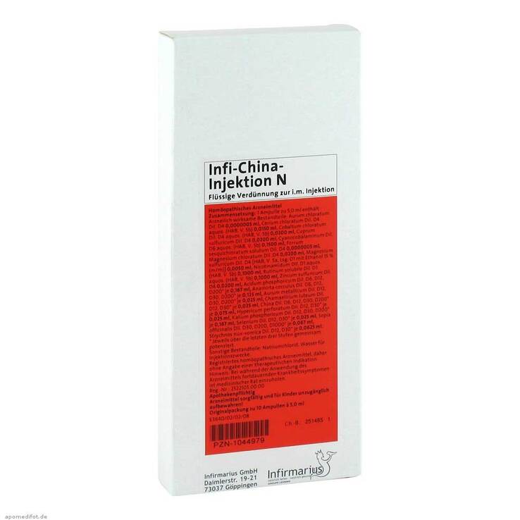 INFI China Injektion N Ampullen, 10 St