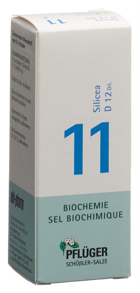 PFLUEGER Nr11 Silicea 12 D<br>30 ml, Tropfen
