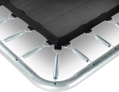 EXIT Silhouette Trampoline inkl. Sikkerhetsnett 153x214 cm, Grønn