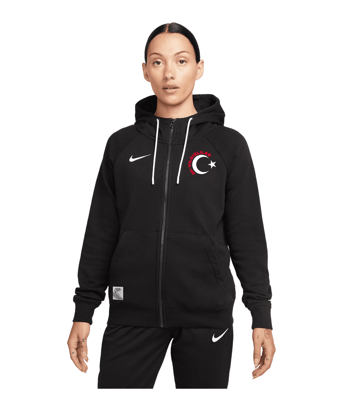 Nike TFF Kapuzenjacke EC 2024 Damen Schwarz