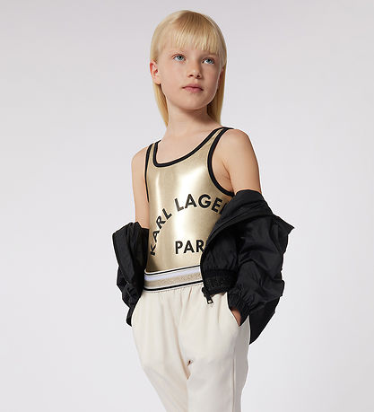 Karl Lagerfeld Bådedragt - Guld m. Sort
