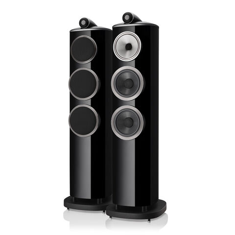 Bowers & Wilkins 804 D4 – compacte vloerluidspreker uit de 800 Series Diamond Zwart