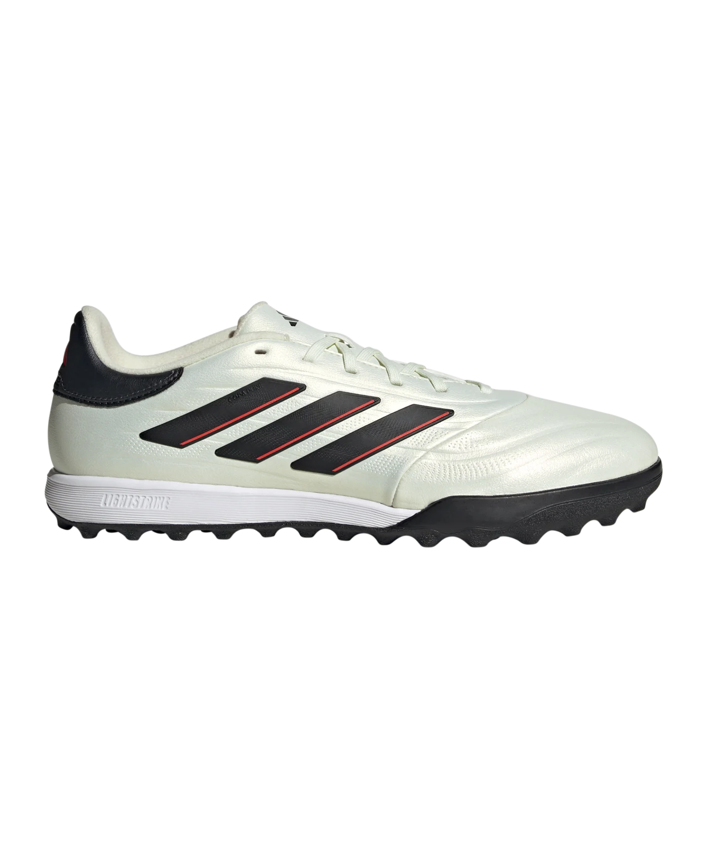 adidas COPA Pure 2 League TF Solar Energy Weiss Schwarz Rot