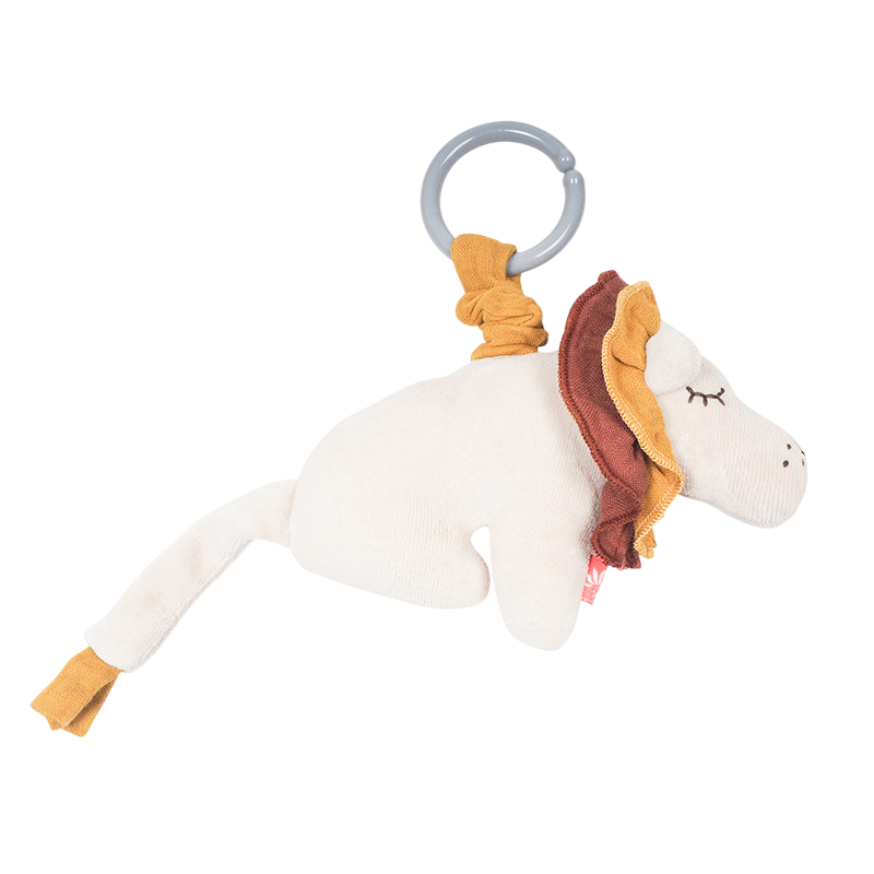 Zappler Löwe mit Ring (GOTS)