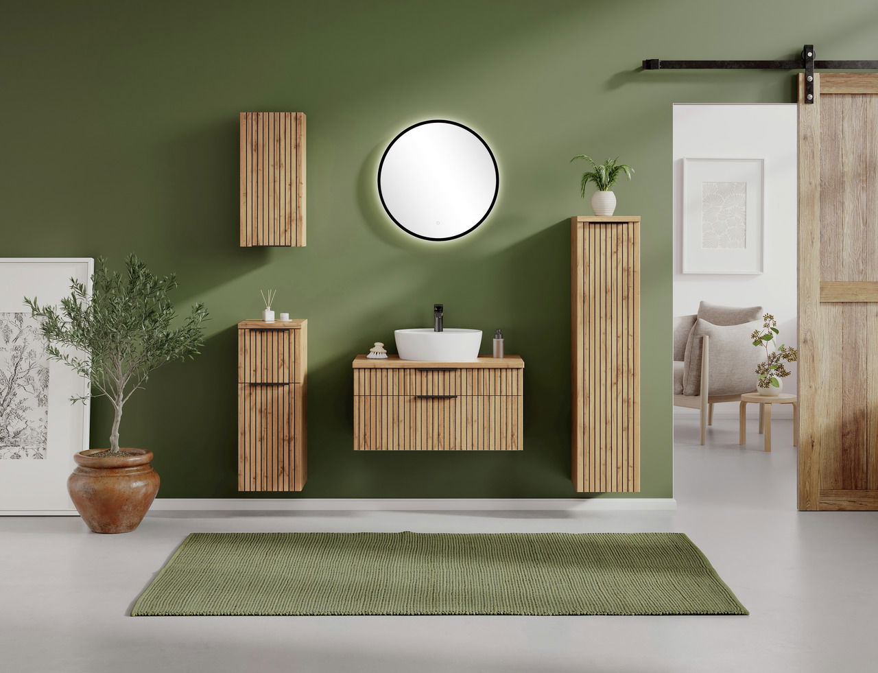XORA Waschtisch-Set 80 cm LIVERPOOL