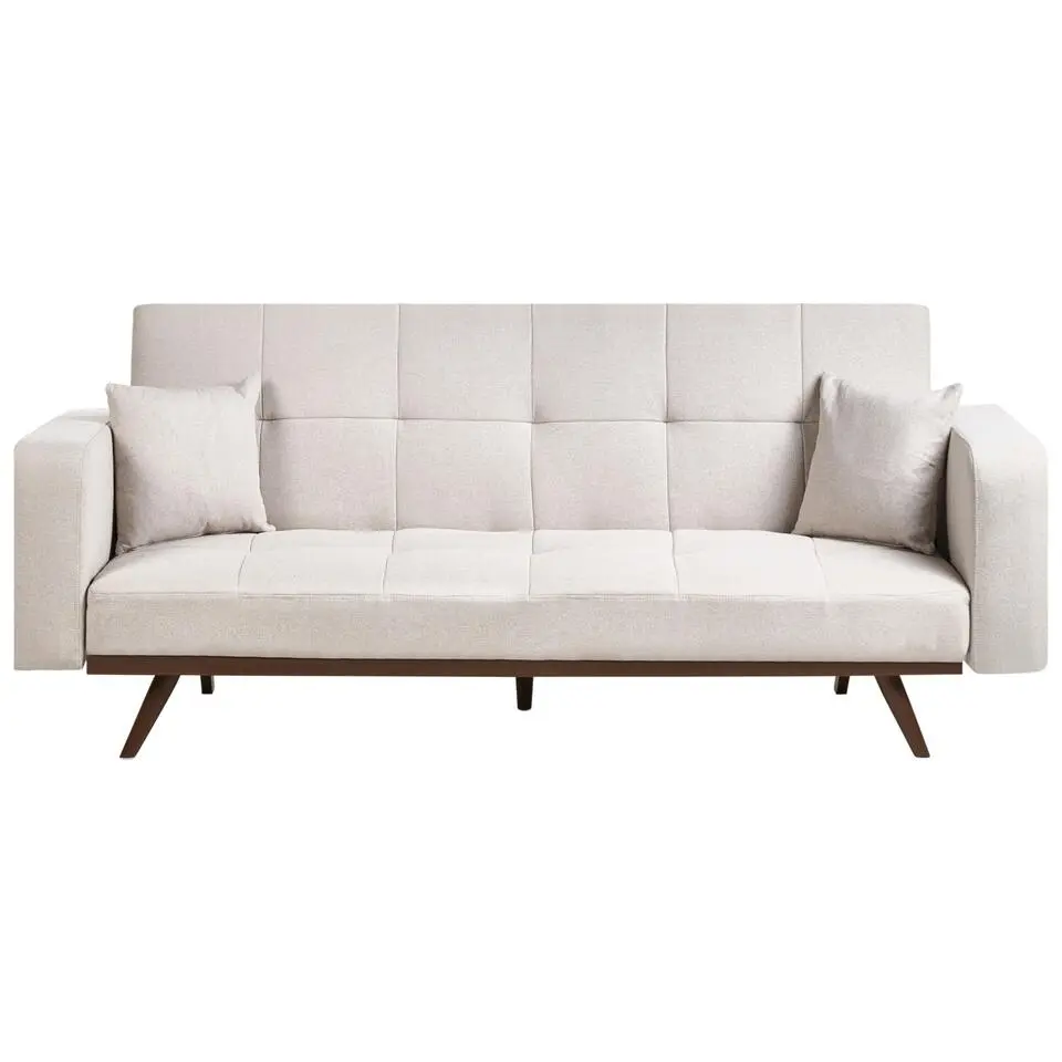 HJULBY - Driezitsbank - Lichtbeige - Polyester