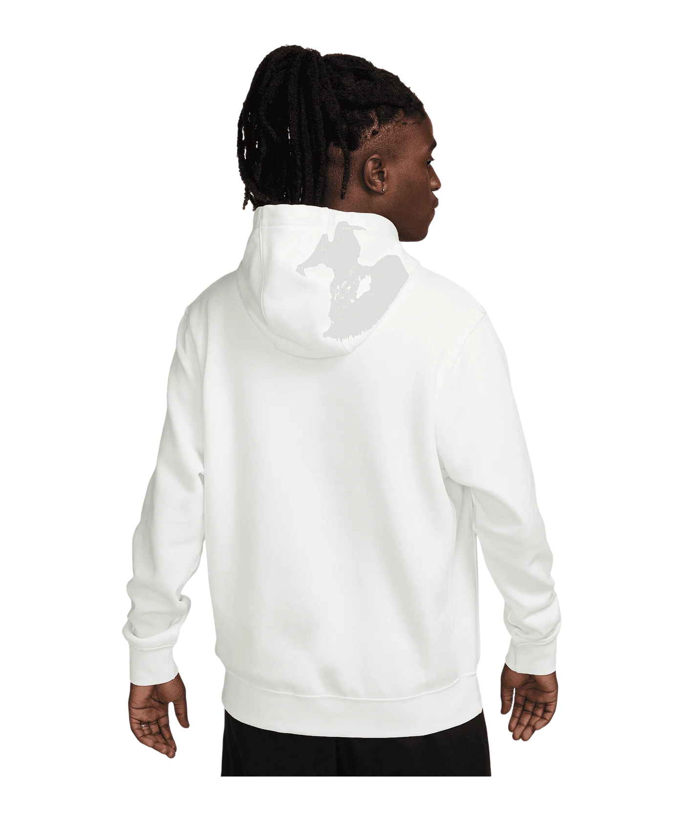 Nike Club Fleece Hoody Weiss F134