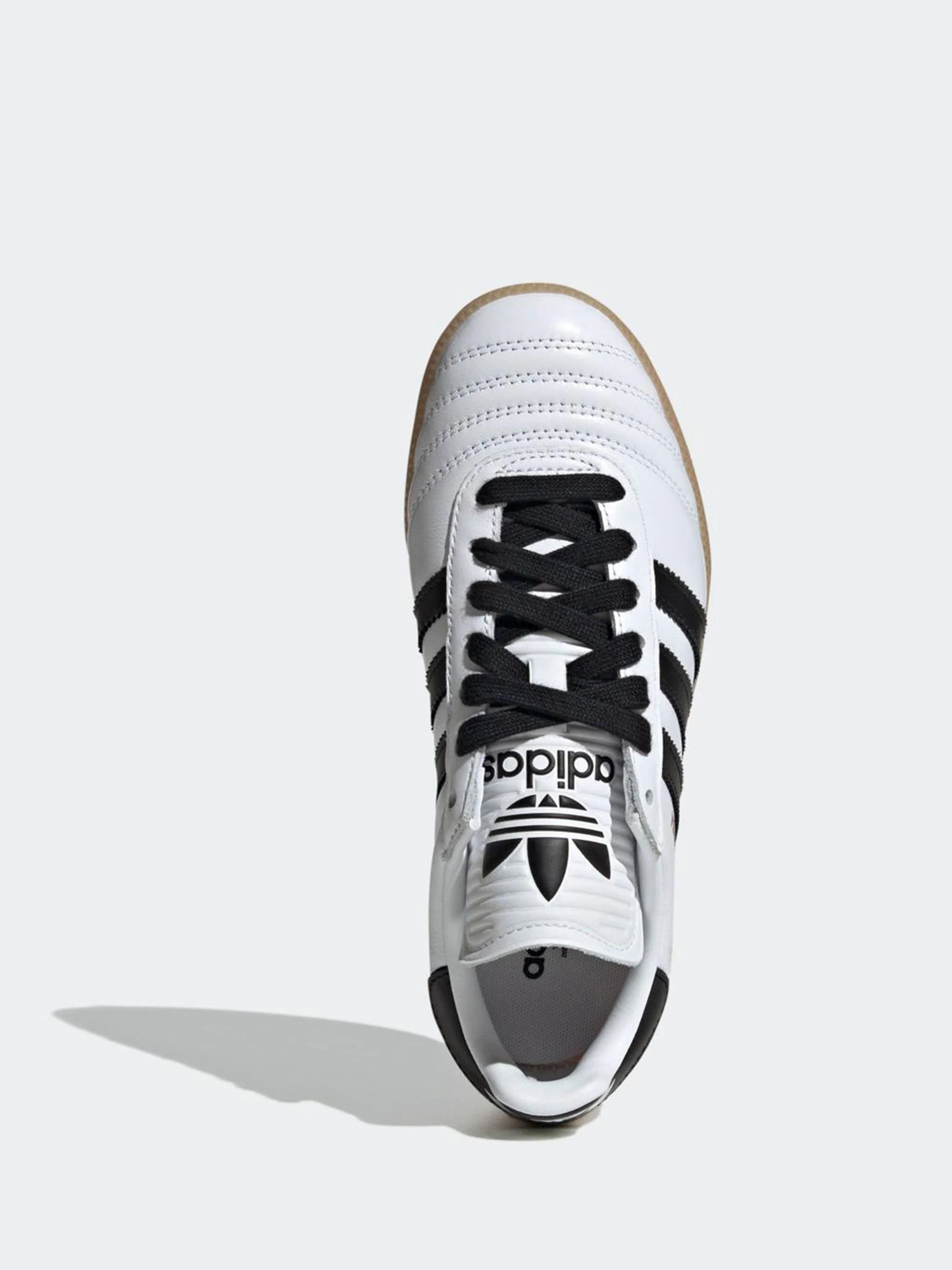 Wit/zwart - adidas Originals Samba JP Junior Trainers