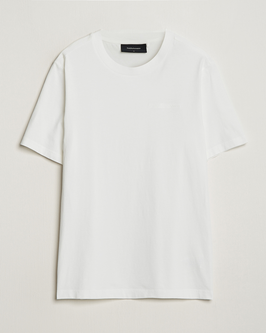 Peak Performance Original Crew Neck T-Shirt Off White