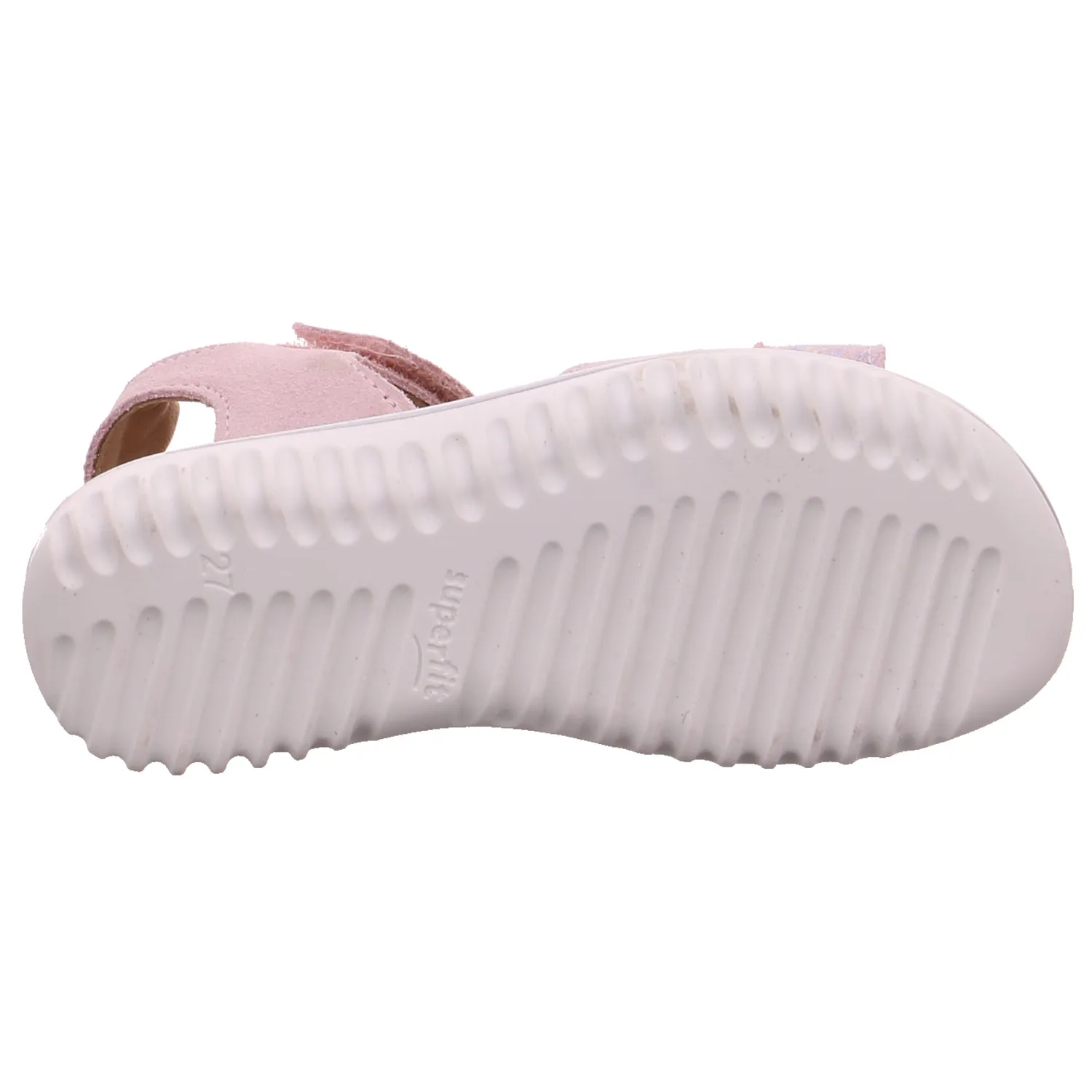 SUPERFIT Kleinkinder-Sandale Rosa Leder  Mädchentraum