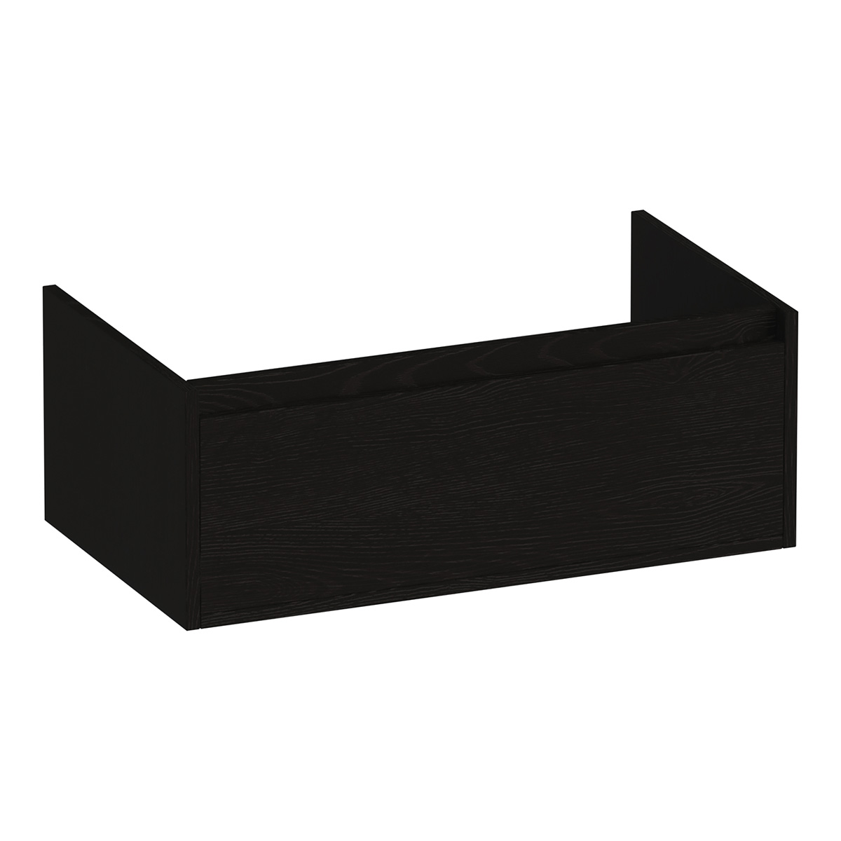 Brauer Hope onderkast 80cm met 1 softclose lade timber black