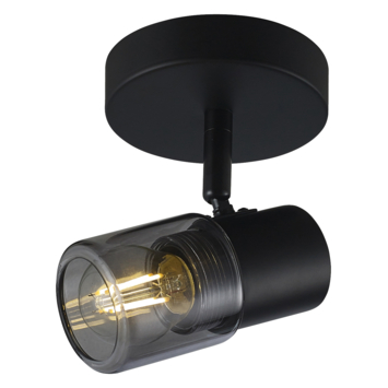 KARWEI opbouwspot Bobby E27 zwart